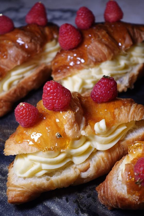 Pastries content shot